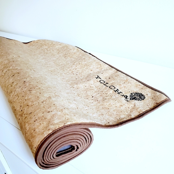 Yoloha Yoga Other - Yoloha Yoga Nomad Cork Hot Yoga Mat Towel